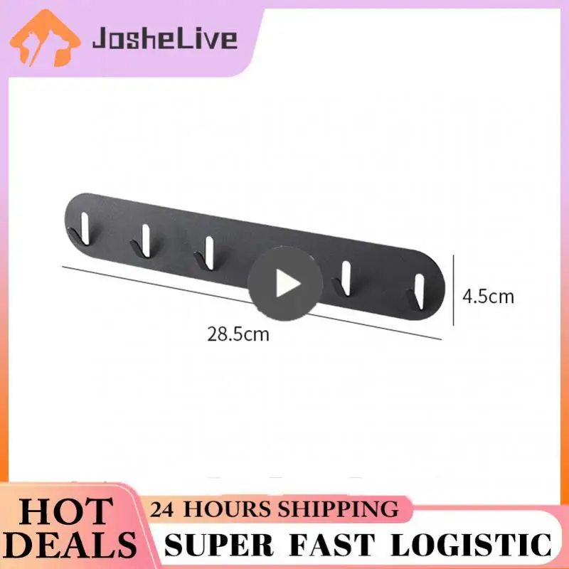 

Storage Boxes Organization Punch-free Kitchen Wall Hanging Wrought Iron Rack Hook Type Kitchen Hook Kitchen Wrought Iron 6 Hooks