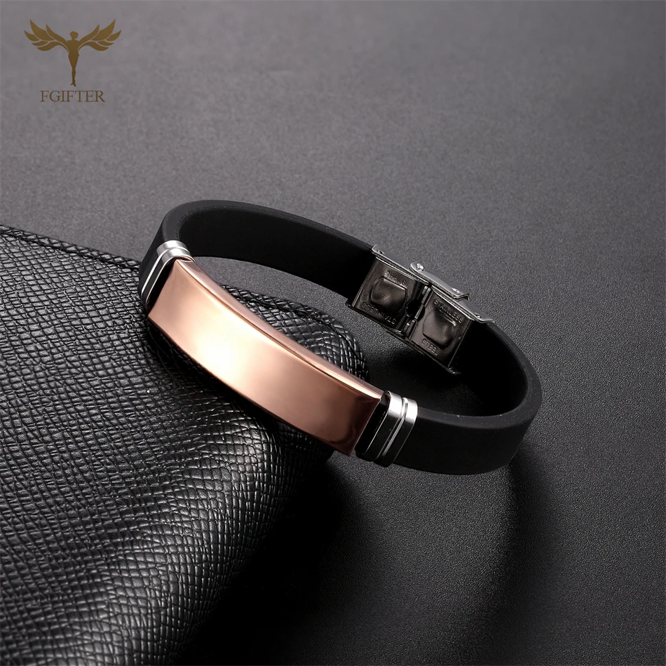 Браслет из нержавеющей стали с идентификацией