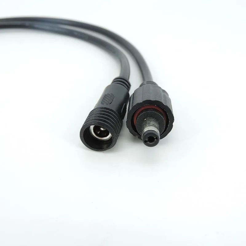 5 шт./лот DC 5x2 1 мм IP68 водонепроницаемый 18AWG 7A штекер и гнездо 2-контактный адаптер