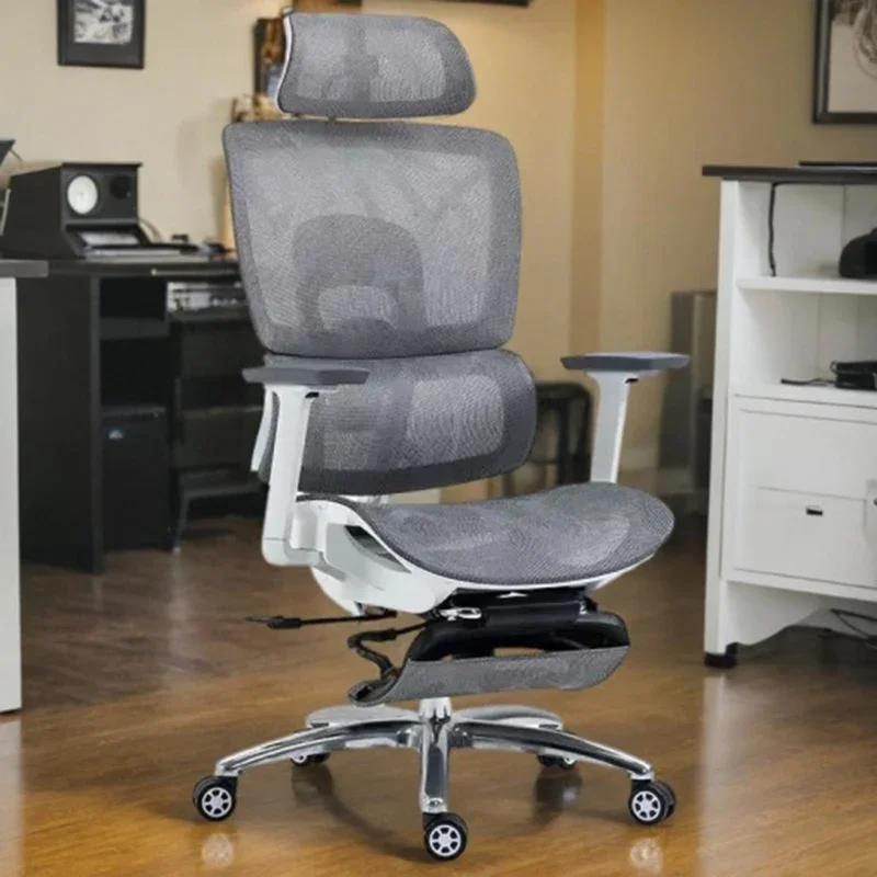 Эргономичное офисное сетчатое кресло Sillaa Gamer подъемное игровое с высокой спинкой