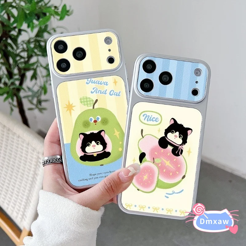 Фото Кожаные чехлы Guava Black Cat для Samsung Galaxy A57 A56 A55 A54 A53 A52 A52S A51 A50 A50S A30S A73 A72 A71, мягкий матовый чехол. №3
