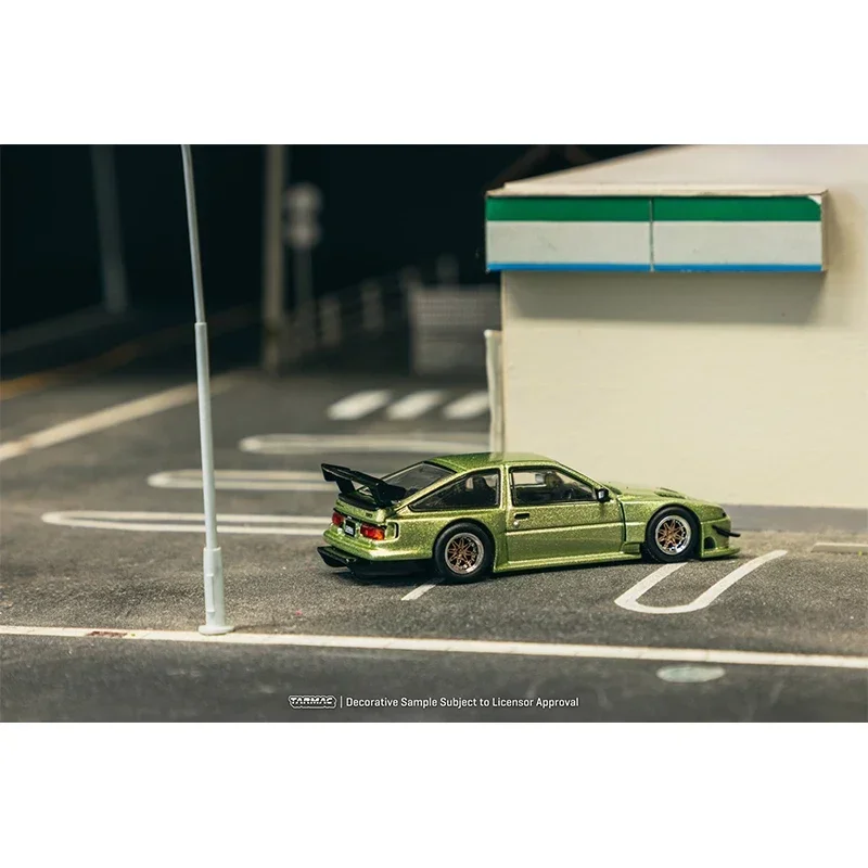 Tarmac Works 1:64 Toyota Sprinter Trueno AE86 Widebody Зелёная
