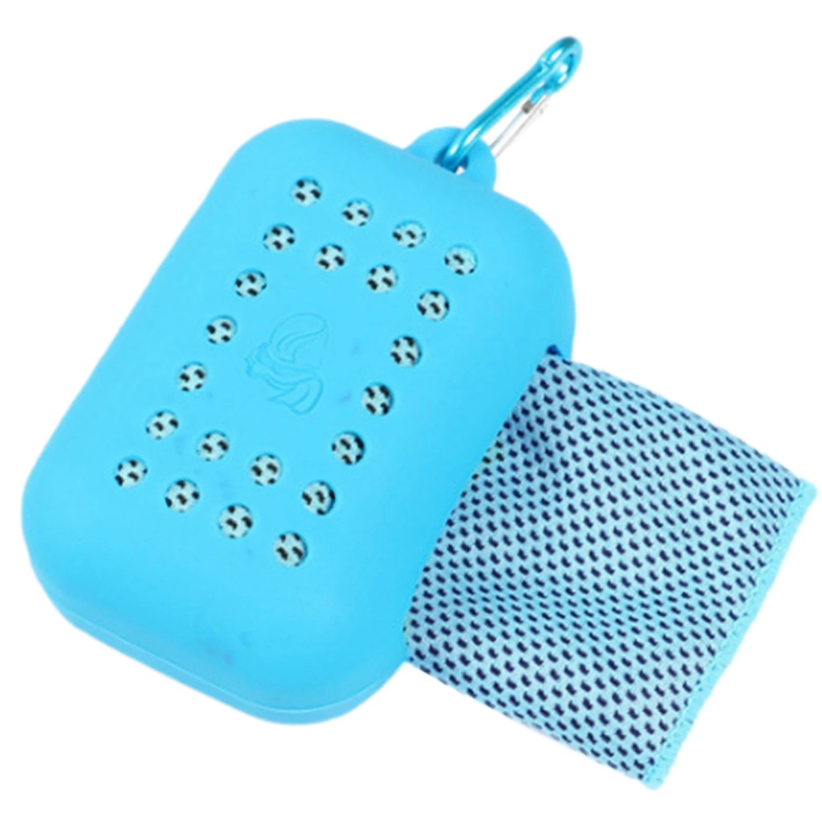 

Охлаждающее полотенце из микрофибры, с силиконовым чехлом