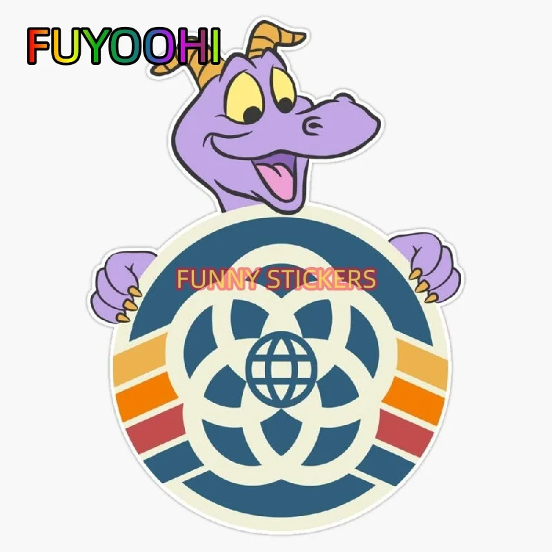 Радужный бампер FUYOOHI в стиле ретро для мотоцикла наклейка автомобиля