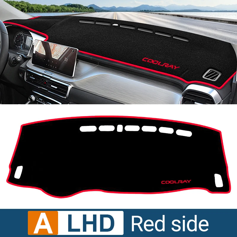 

Для Geely Coolray SX11 2019 2020 2021 2022 2023, солнцезащитный козырек для приборной панели автомобиля, коврик для приборной панели, нескользящая накладка, аксессуары