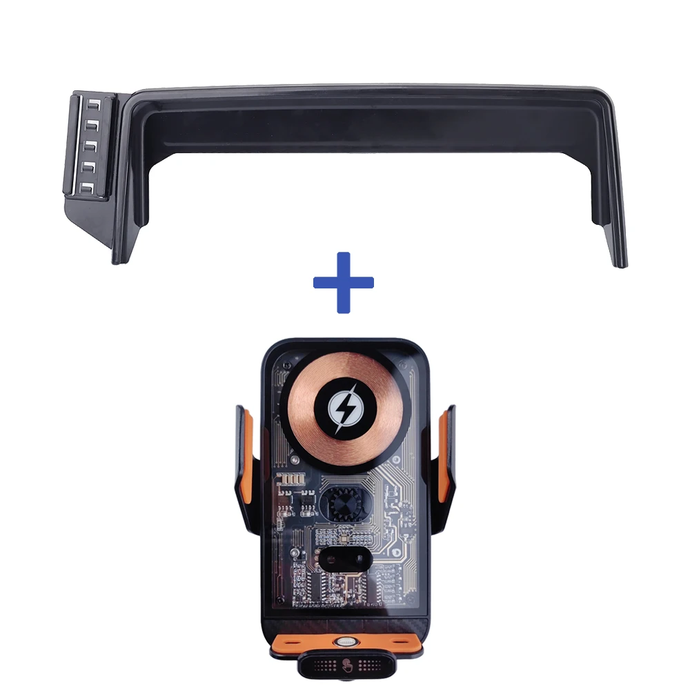 

Для Toyota Avalon 2019 2020 2021 2022 Автомобильное крепление для телефона 66 Вт Подставка для беспроводной зарядки Навигационный экран Фиксированный держатель для телефона Кронштейн