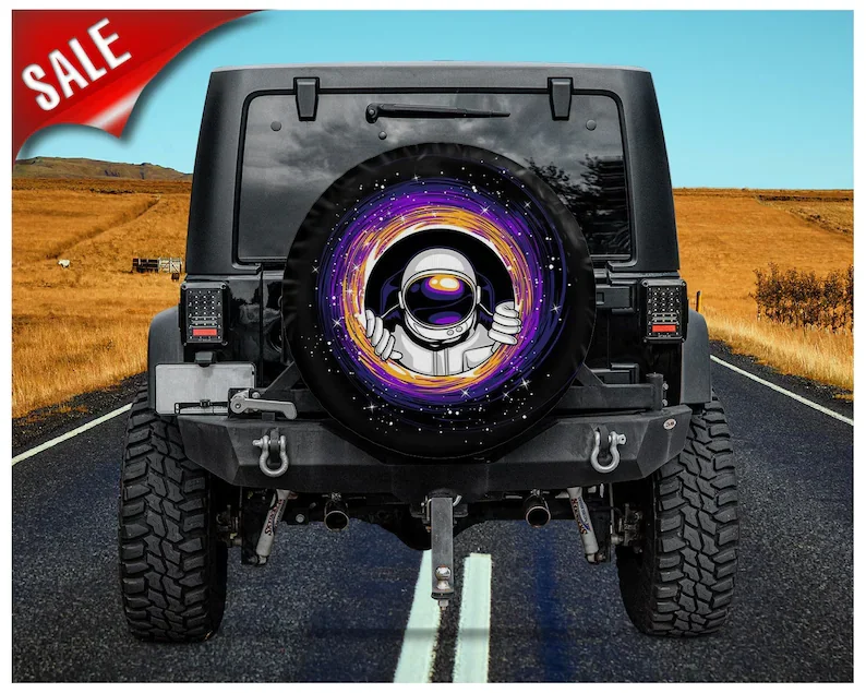 

Астронавт, украшение для автомобиля астронавта, отличный подарок для любителей кемпинга, автомобильные аксессуары, запасная крышка для шин...