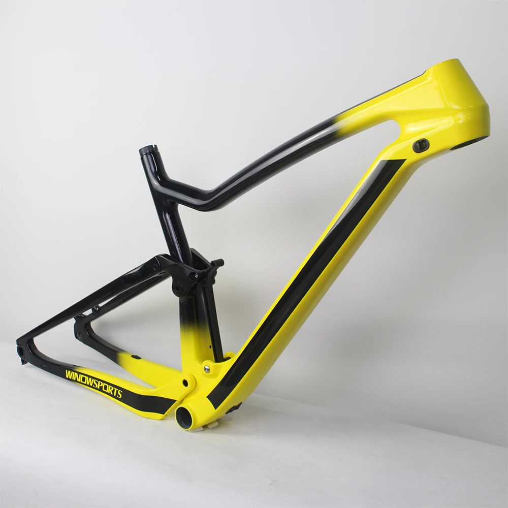 Карбоновая рама Winowsports MTB 29er*2 3 дюйма BB92 дорожная для горного велосипеда 100 мм UD