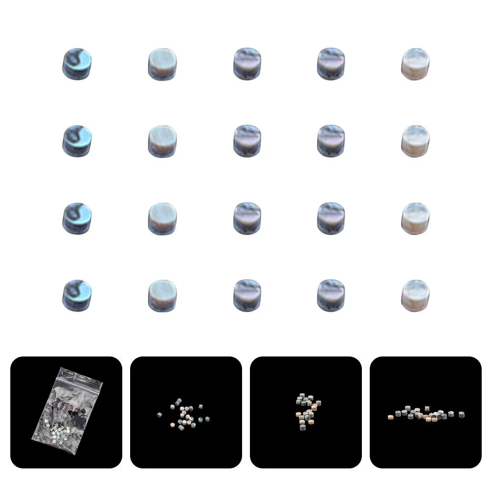 

20 Pcs Caibei Guitar Tone Fingerboard Dots Polka Marker Inlay Shell Fretboard Bass