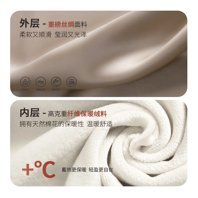 Women's Pajamas Sleepwear Pajama Sets Woman 2 Pieces Loungewear Velvet Pyjamas Winter Night Wears For Women Warm House Cloth