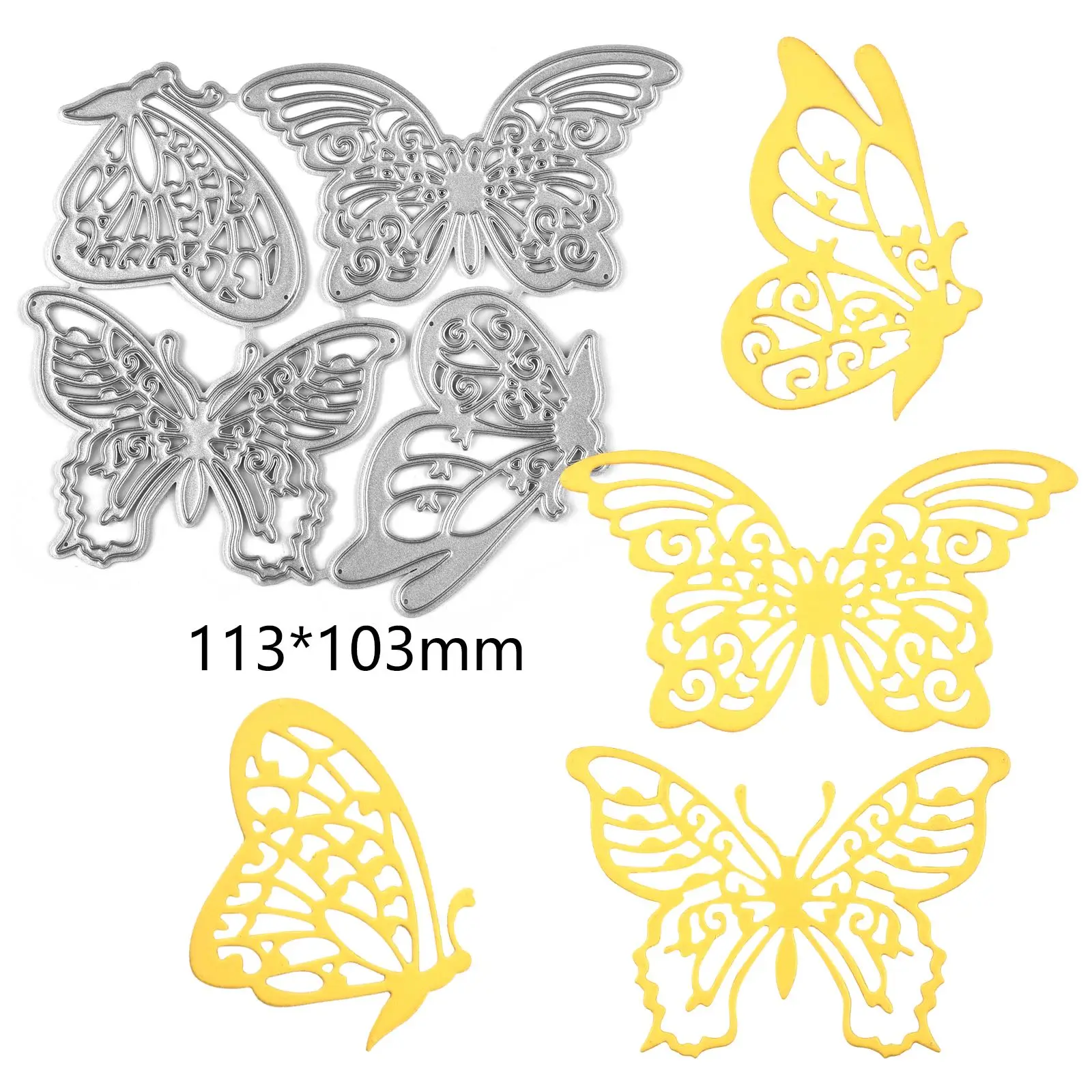 

Butterfly Metal Cutting Dies For DIY Scrapbooking Photo Album Paper Cards Mold Decorative Crafts Hand Account Embossing Die Cuts