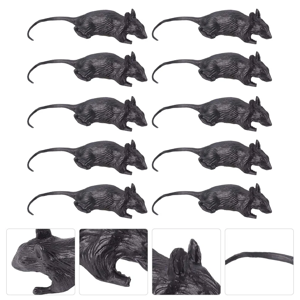 

20pcs Vivid Spooky Toys Mice Models for Haunted House
