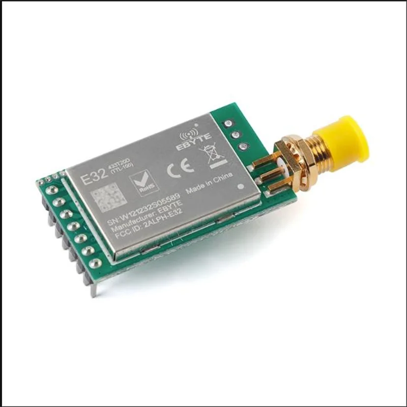 SX1278 LoRa 433 МГц UART беспроводной модуль последовательного порта стандартный интерфейс антенны