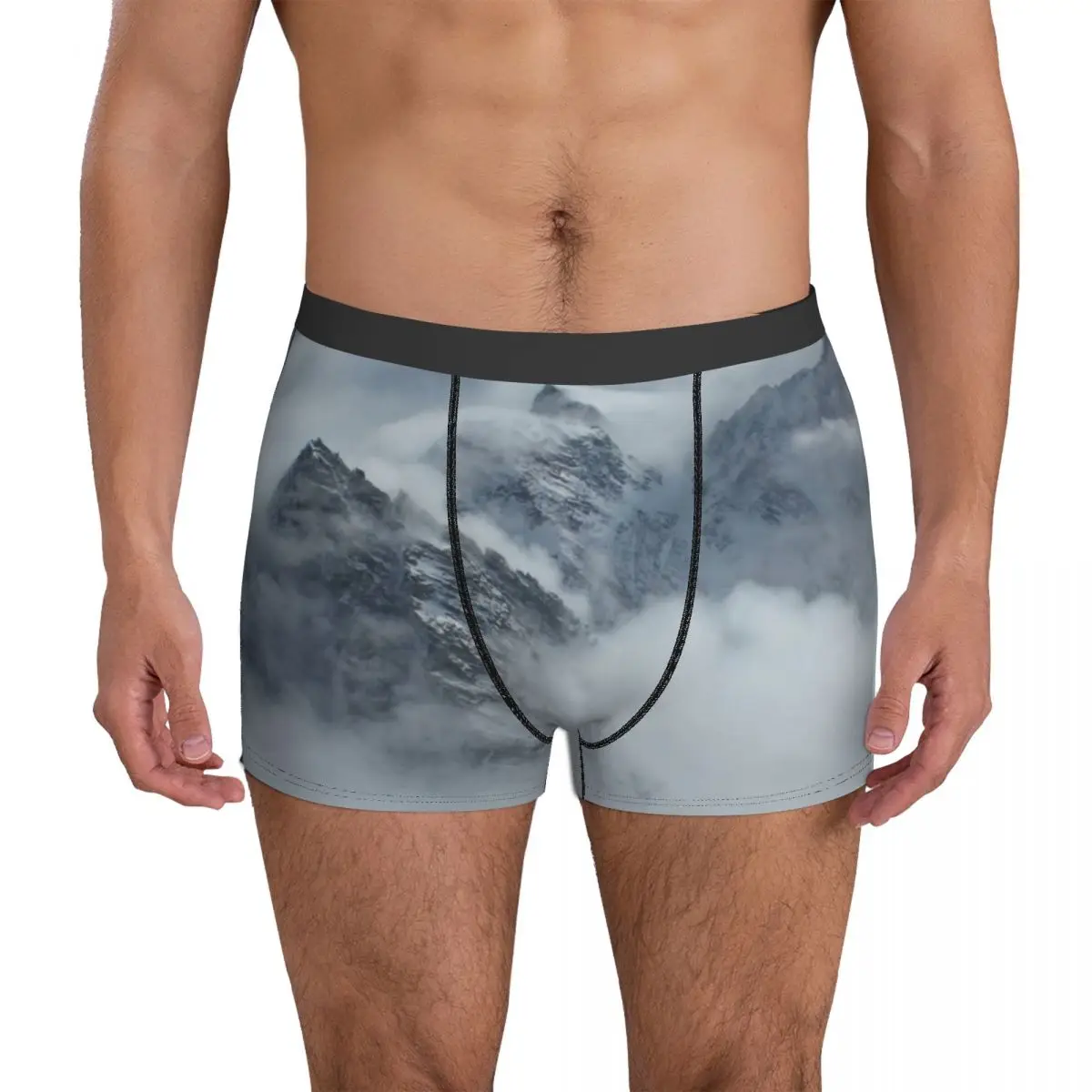 Climbing Shinn Antarctica Underwear Sport Pouch Hot Boxer Shorts Print Boxer Brief Soft Men Panties Big Size