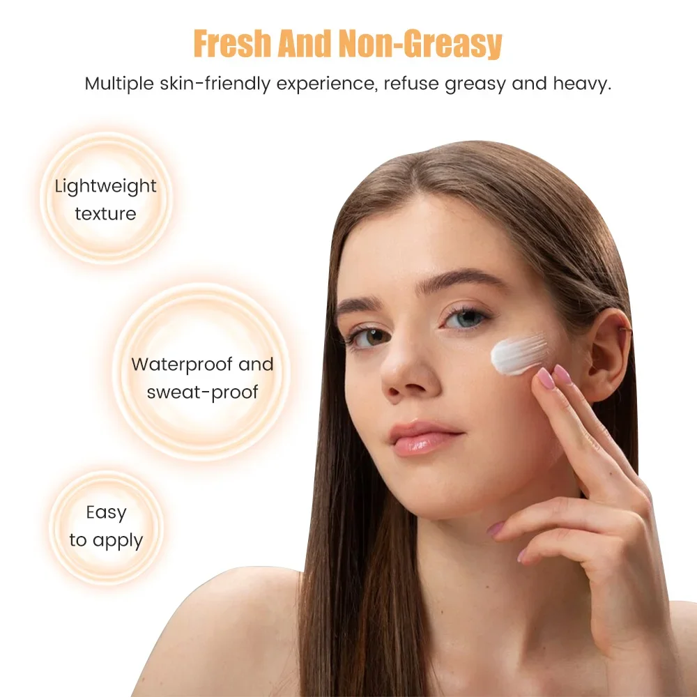 Корейский рисовый пробиотик солнцезащитный крем облегчение солнца SPF 50+ высокая