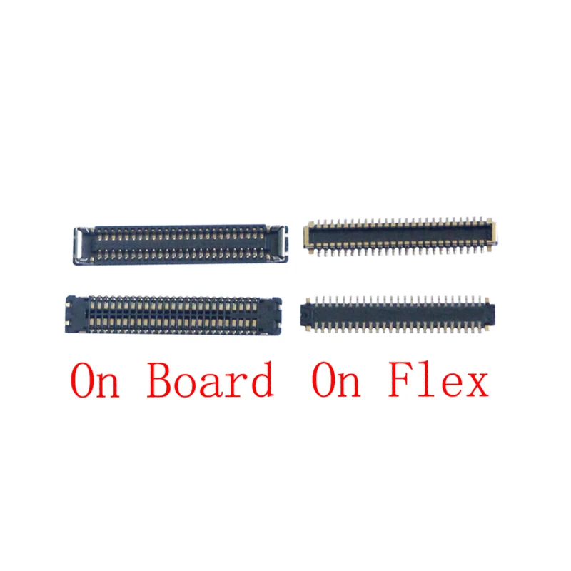 10-шт. 50-контактный сенсорный ЖК-дисплей FPC разъем на плате для Huawei Y5 Lite 2018/Y5 Prime