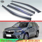 4 шт., пластиковые наружные дефлекторы для Subaru Forester SK 2018-2021