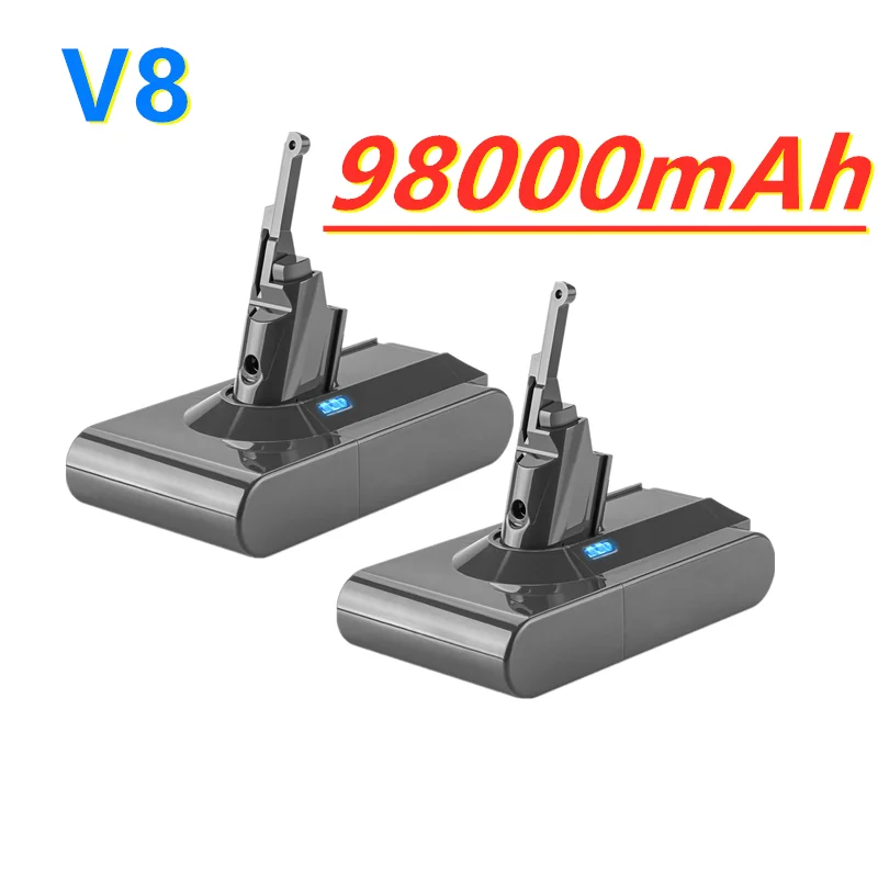 

Литий-ионный аккумулятор для пылесоса Dyson V8, 98000 мАч, 21,6 в