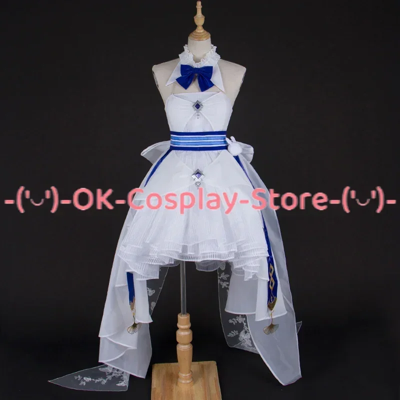 Игра Azur Lane USS Laffey свадебное платье женские нарядные наряды белое торжественное