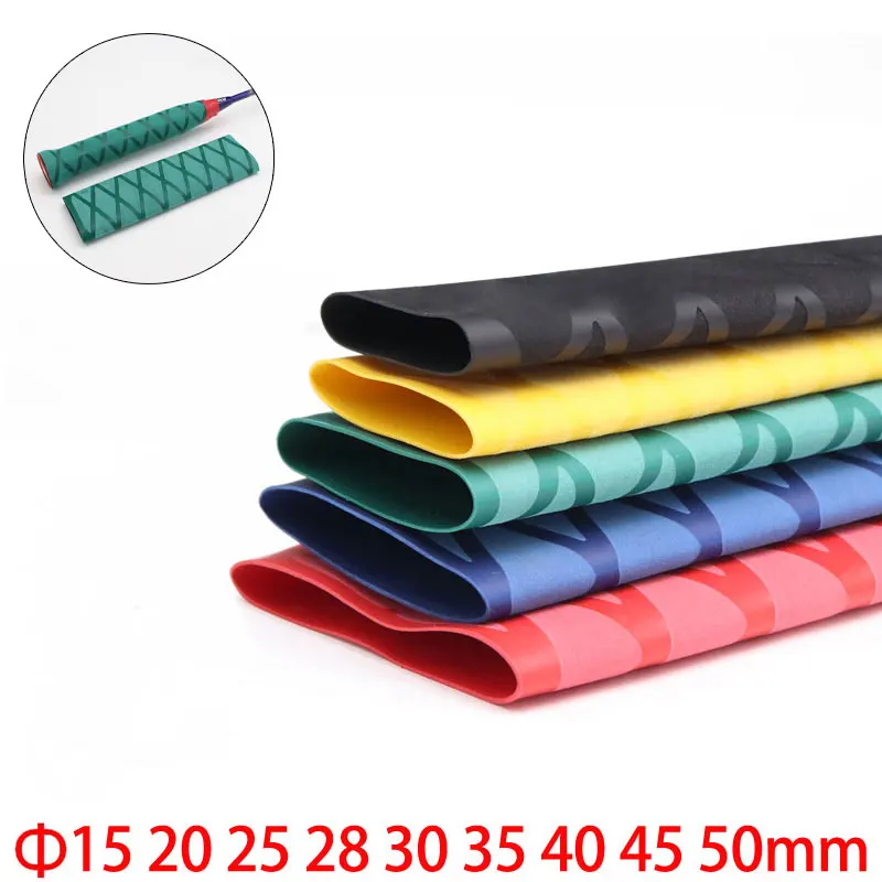 

Dia 15 18 20 22 25 28 30 35 40 45 50mm Non-Slip Heat Shrink Tube Fishing Rod Wrap Handle Insulated Protect Waterproof Cover