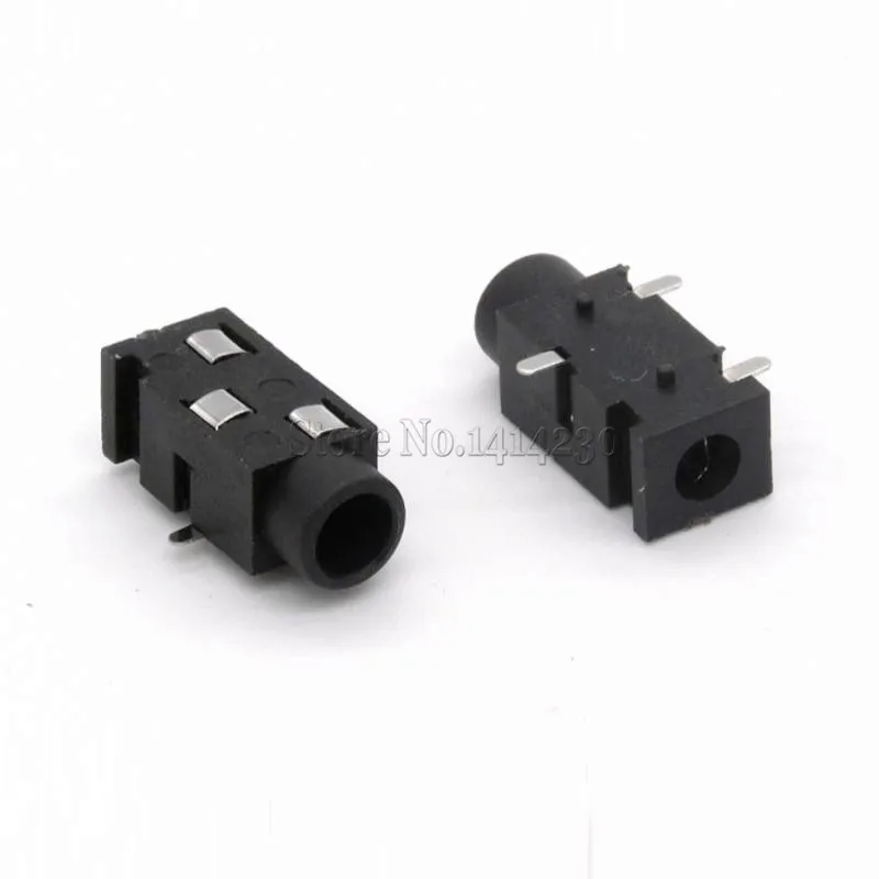 

100Pcs 0.3A 30V for Headphone Jack PJ-320B Socket SMT 3.5mm