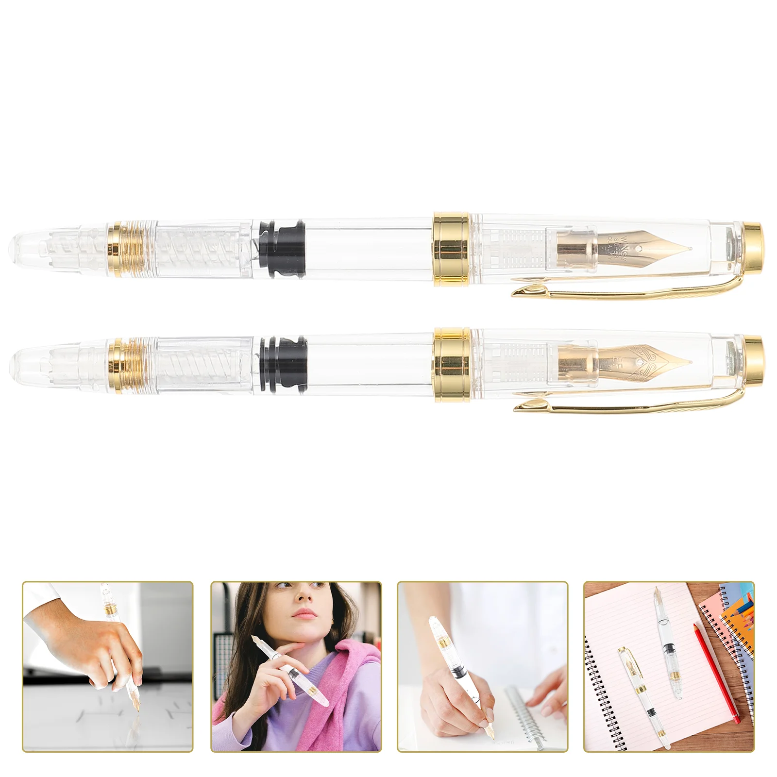 

Pen Fountain Pens Ink Calligraphy Writing School Supplies Japanese Fine Drawing Refill Signature Ballpoint Practice