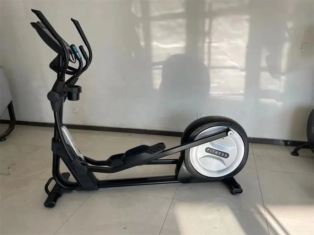 Professional Commercial Elliptical Machine Plug-in Electric Folding Magnetic Resistance Cross Trainer