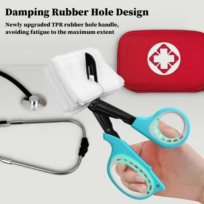 7 5-дюймовые Медицинские Ножницы С Фторидным Покрытием Для Бинтов Ухода За