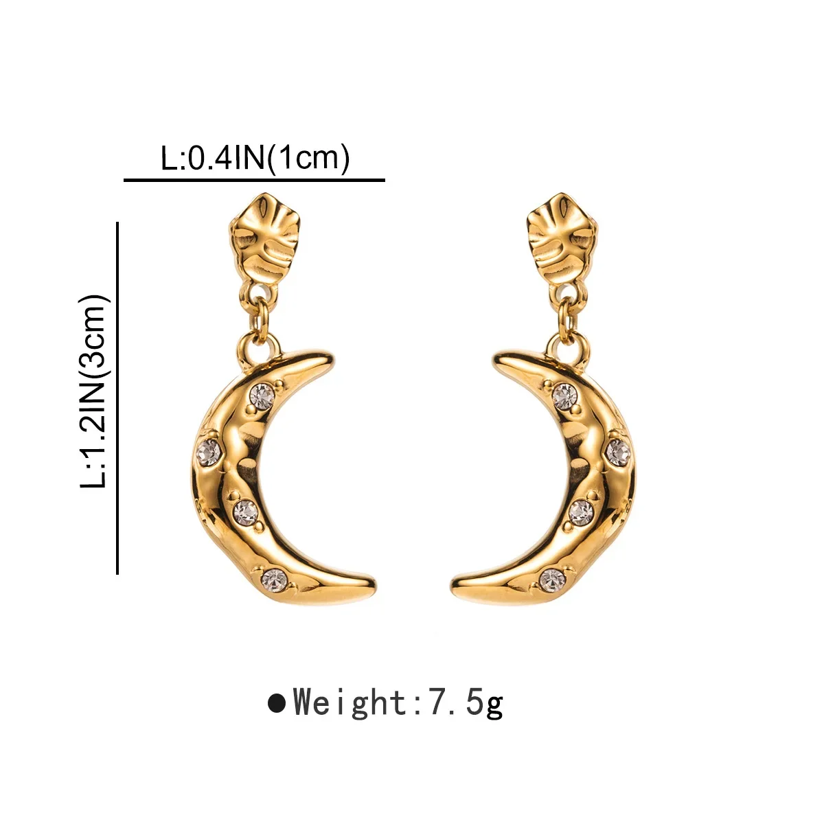 Висячие серьги из нержавеющей стали для женщин модные легкие роскошные цветные с