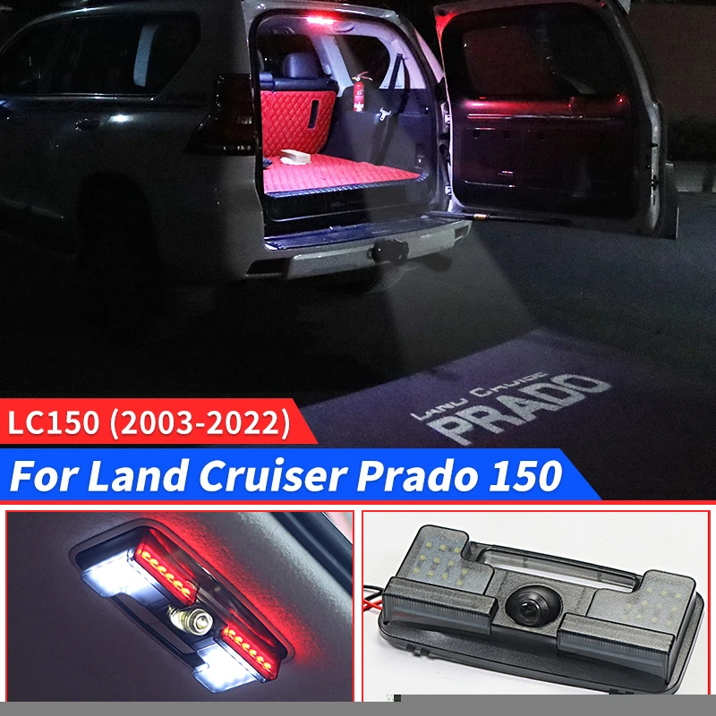 

Для 2003-2022 Toyota Land Cruiser Prado 150 120 лампа для чтения багажника Аксессуары для модификации Lc120 Lc150 сигнасветильник для задних ворот