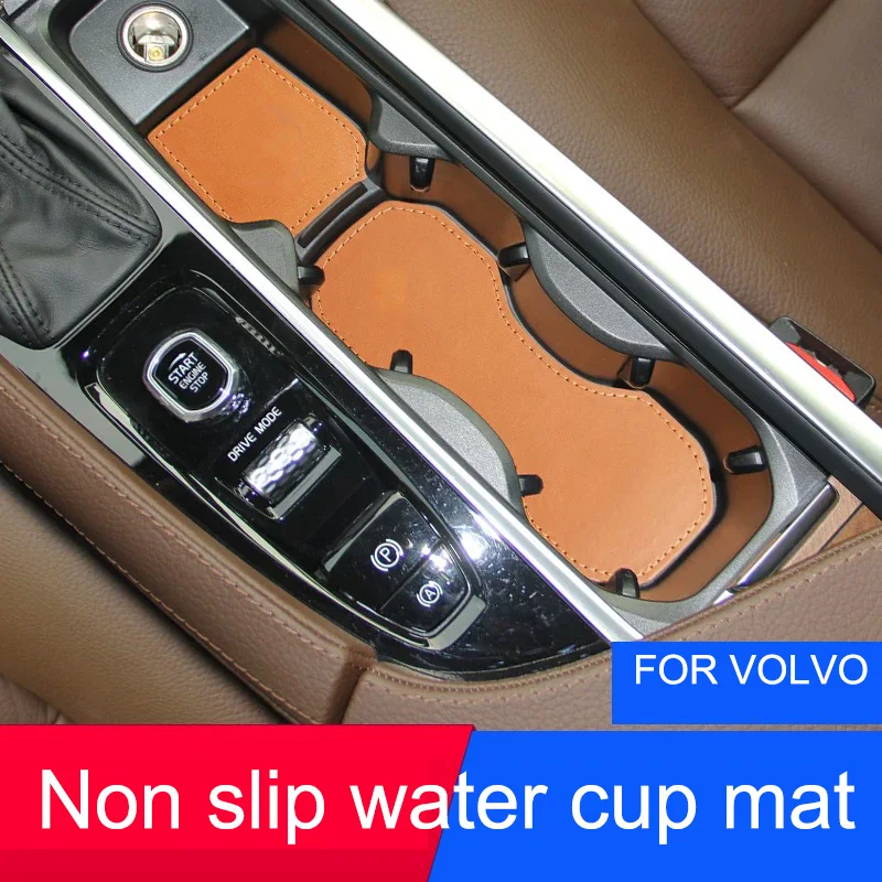 

For Volvo XC60 S90 XC90 S60 V60 V90 V60CC XC40 water coaster mat anti-slip mat anti-dirty mat interior car accessories