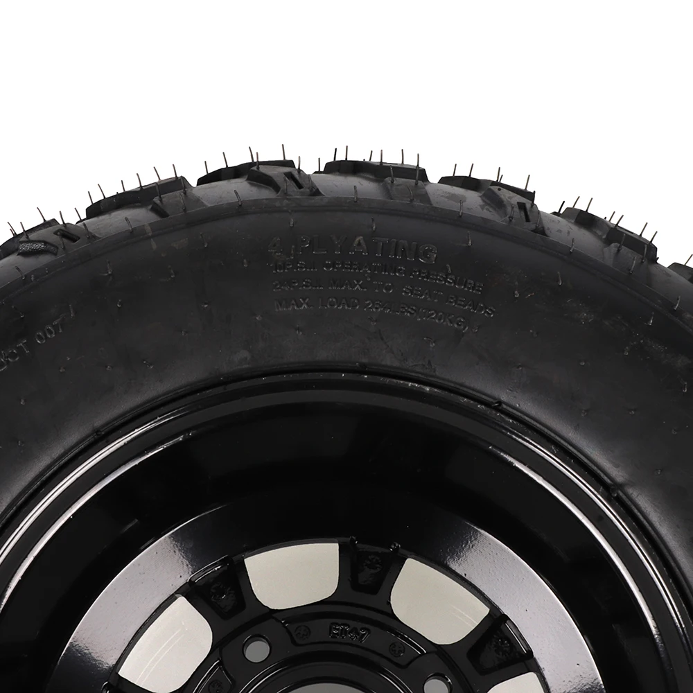 ATV 10-дюймовое внедорожное переднее колесо 23x7.00-10 Бескамерная шина со ступицей из