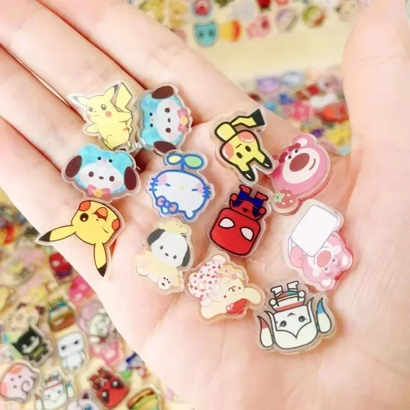 2 см VIP MINISO Kitty двусторонний прозрачный Коричный акриловый лист Kuromi своими руками