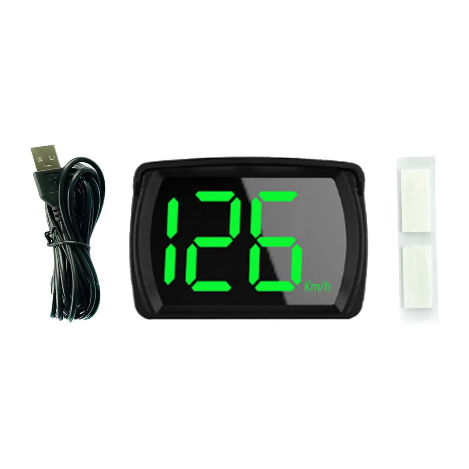 

Car HUD Head up Speed Meter Display Modern Portable Multipurpose Car Accessories Speedometer for Cars Buses Trucks Suvs