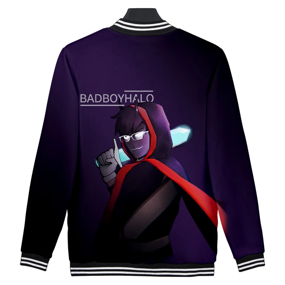 Badboyhalo Game Blogger с v-образным вырезом для мужчин и женщин бейсбольная куртка стильная