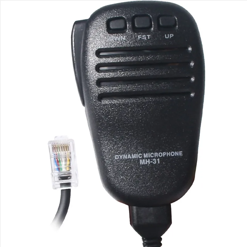 Microphone Speaker Wear-resistant Mic PTT MH-31 A8J for Yaesu FT 817 857 897 450 891 818 900 FT817 FT857 FT897 FT450 FT900 Radio