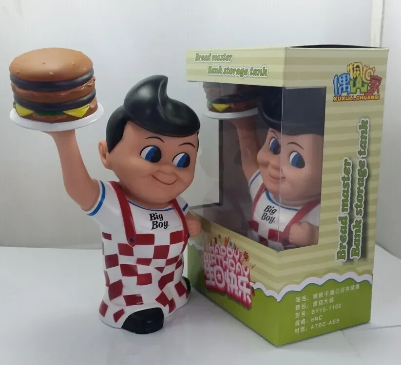 

Big Boy Popeye The Sailor Man Anime Figure Vintage Piggy Bank Pvc Collectable Statue Room DecorationChildren's Birthday Gift Toy