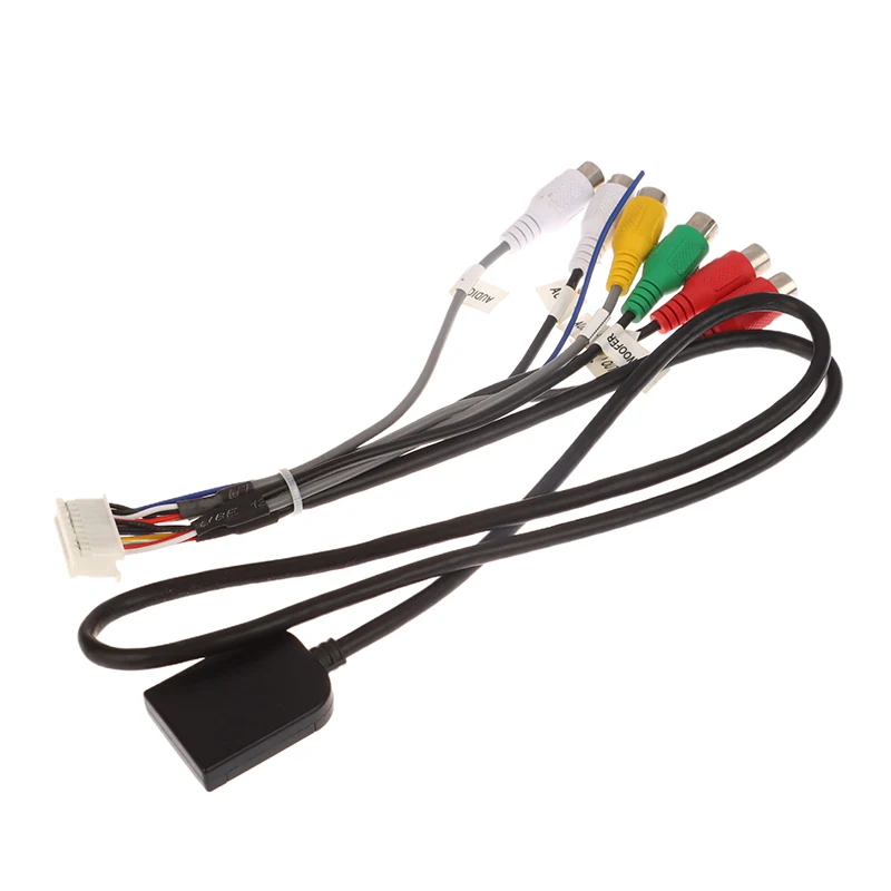 20-контактный разъем автомобильное стерео радио выход RCA жгут проводов AUX для