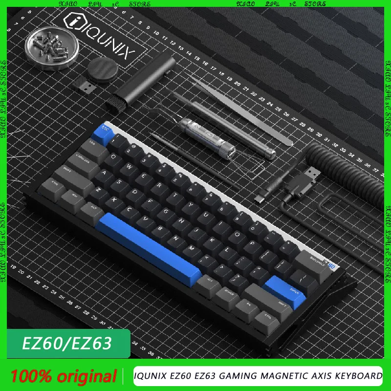IQUNIX EZ60 EZ63 игровая клавиатура с магнитной осью проводная Ofiice механическая на
