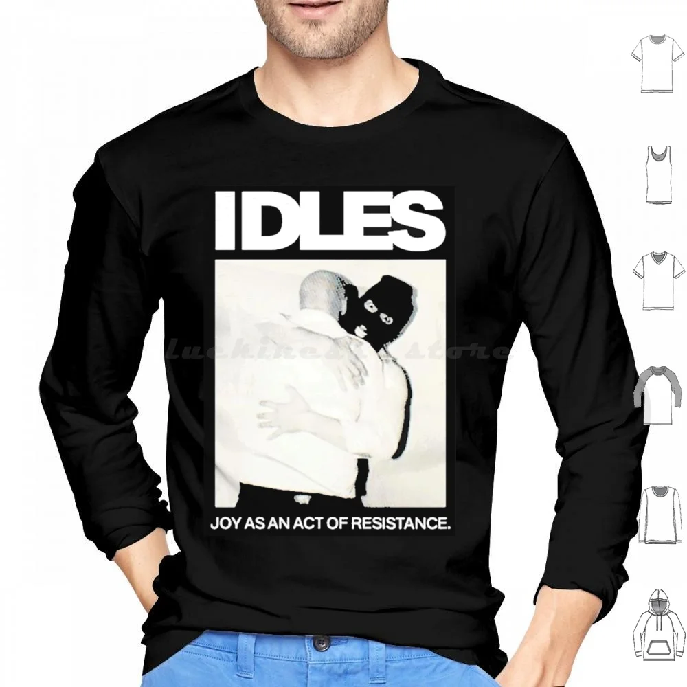 

Idles Artwork-Logo Hoodie cotton Long Sleeve Idles Idles Band Idles Songs Idles Best Trending Idles Band Best Seller