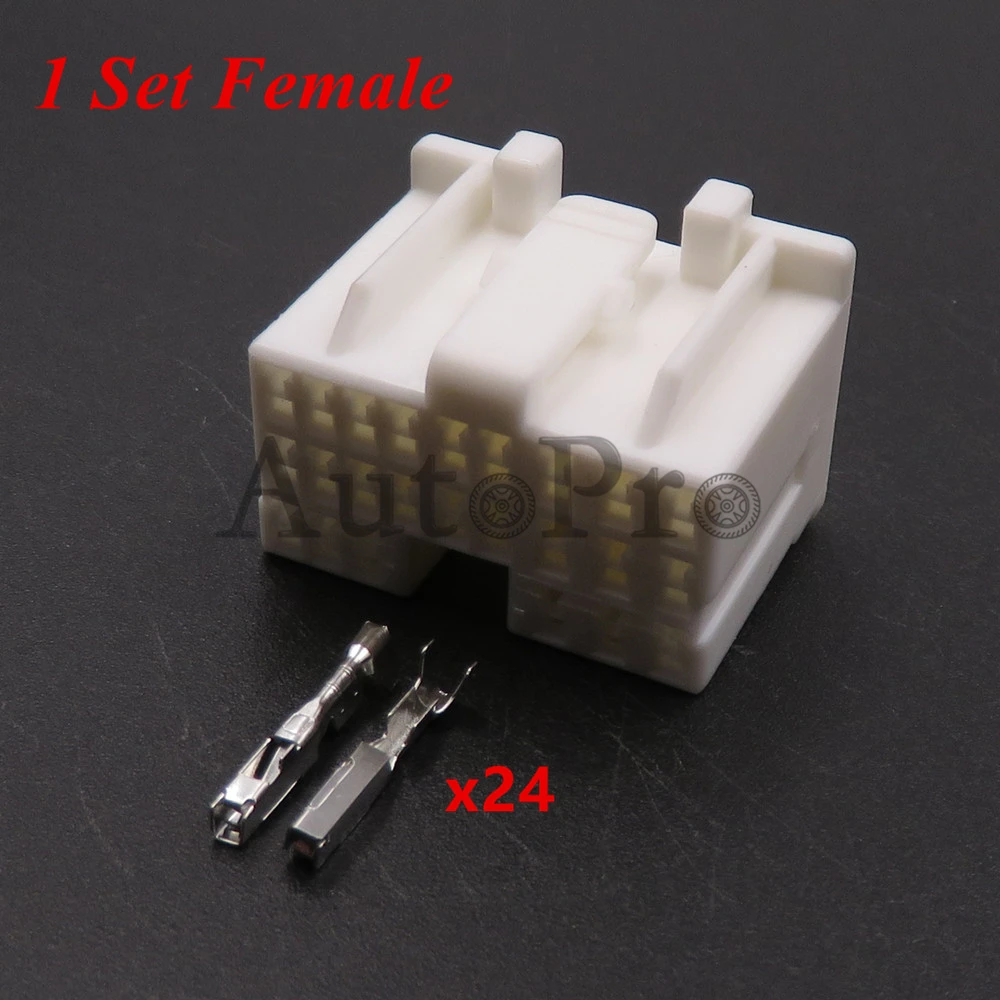 Автомобильная коробка передач с 24 отверстиями/блок волн двигателя, розетка для компьютерной платы для Nissan 316371-1, автомобильная электрическая проволочная вилка, 1 комплект