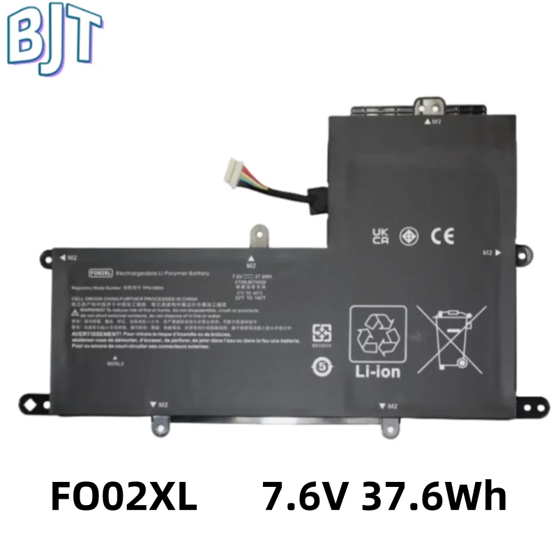Внешний аккумулятор для ноутбука 7 6 В 37 Втч FO02XL HP Chromebook 11A-NA 11A-NA0010NR 11A-NA0050NR L97355-005