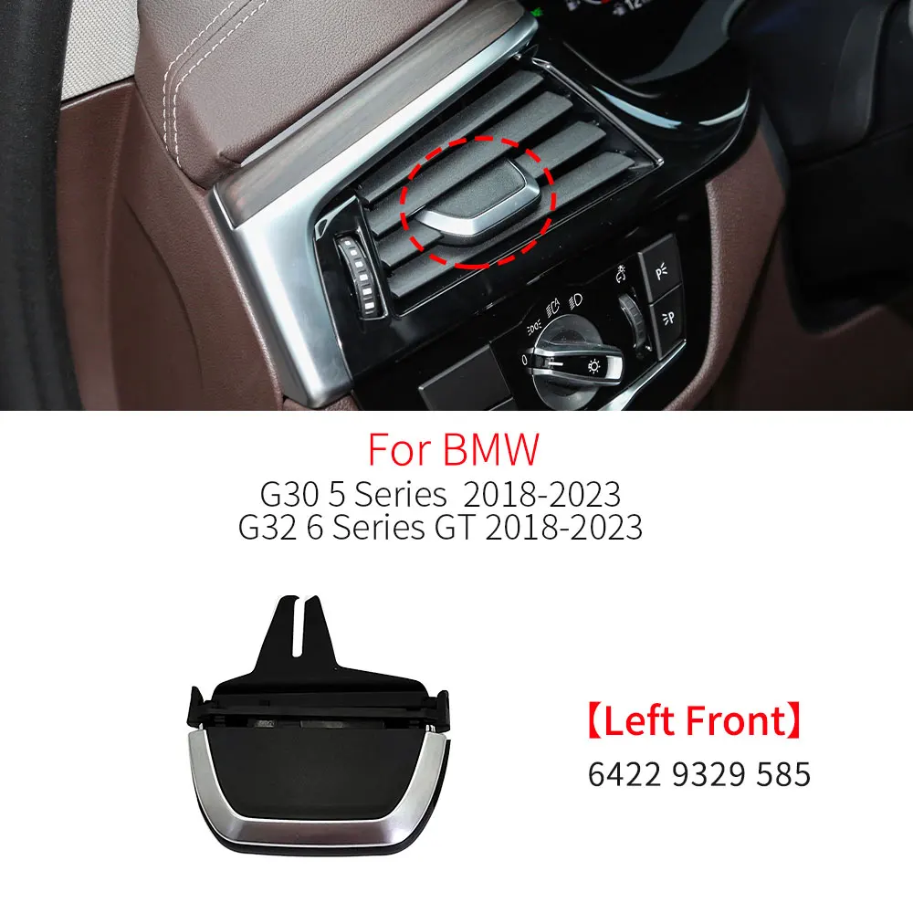

Для BMW G30 G32 Автомобильная передняя и задняя вентиляционная решетка переменного тока, аксессуар для ремонта выхода кондиционера для BMW 5 6 серии 520 523 528 630 640