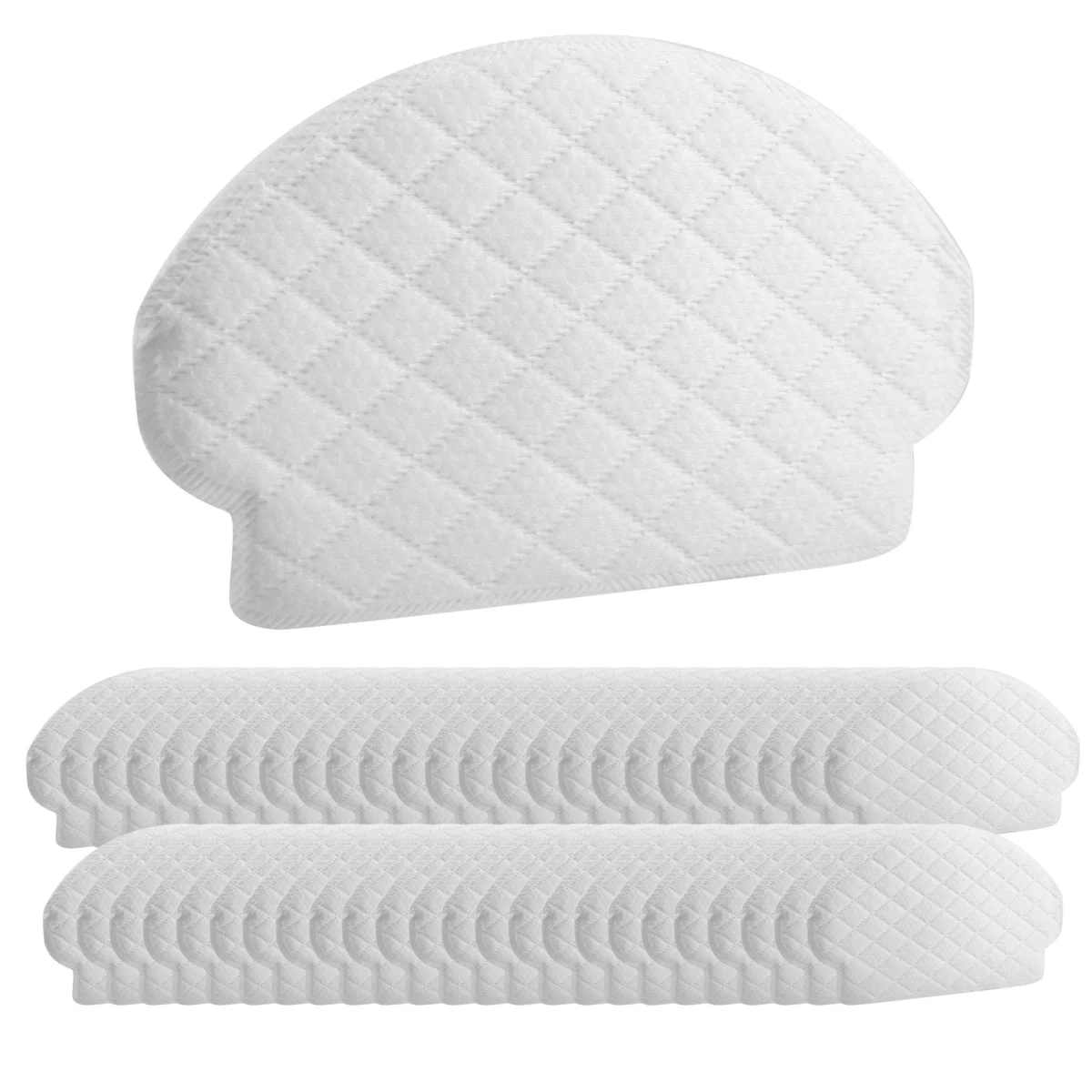 

50 Pack Disposable Mopping Pads Compatible for Ecovacs Deebot OZMO N7 / T5 / OZMO 920 / OZMO 950 Robot Vacuum Cleaner
