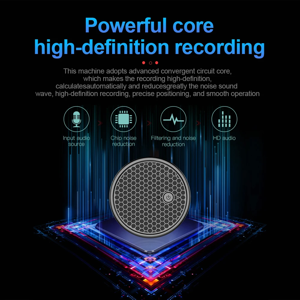 

L6 Mobile APP Control Voice Recorder Sound Activated Mini Recording Listening Device Dictaphone Micro Audio Digital Secret Small
