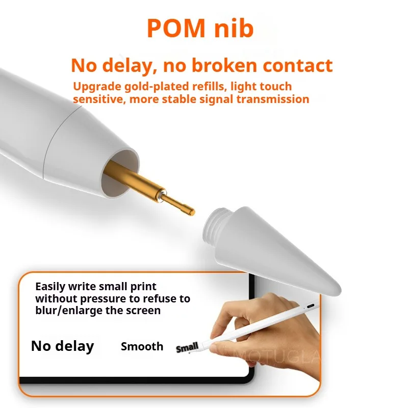 Высокочувствительный стилус для iPad совместимый с Apple Pencil точного рисования