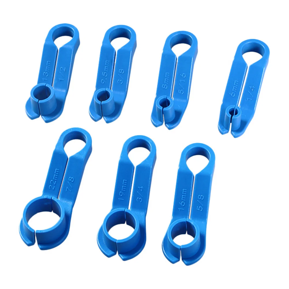 

7Pcs Fuel Pipe Buckle Remover Fluorine Pipe Remover for Auto Air Conditioner