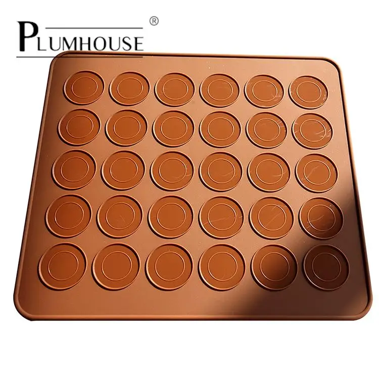 

1pc Macaron Silicone Mat Non-Stick Baking Mold Set 48 Capacity Macaron Pot Cake Decorating Supplies Macaroon Kit