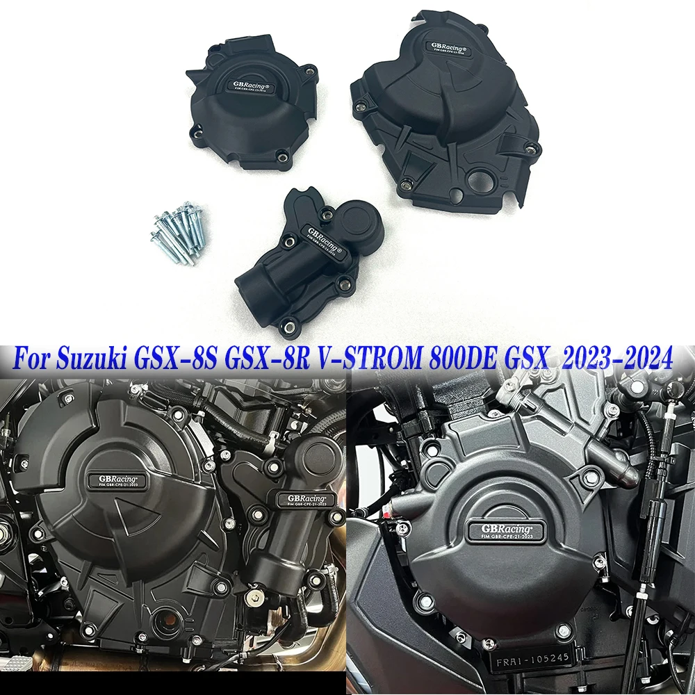 Защитная крышка двигателя для Suzuki GSX-8S 2023-2024 V-дополнительный 800DE защитная