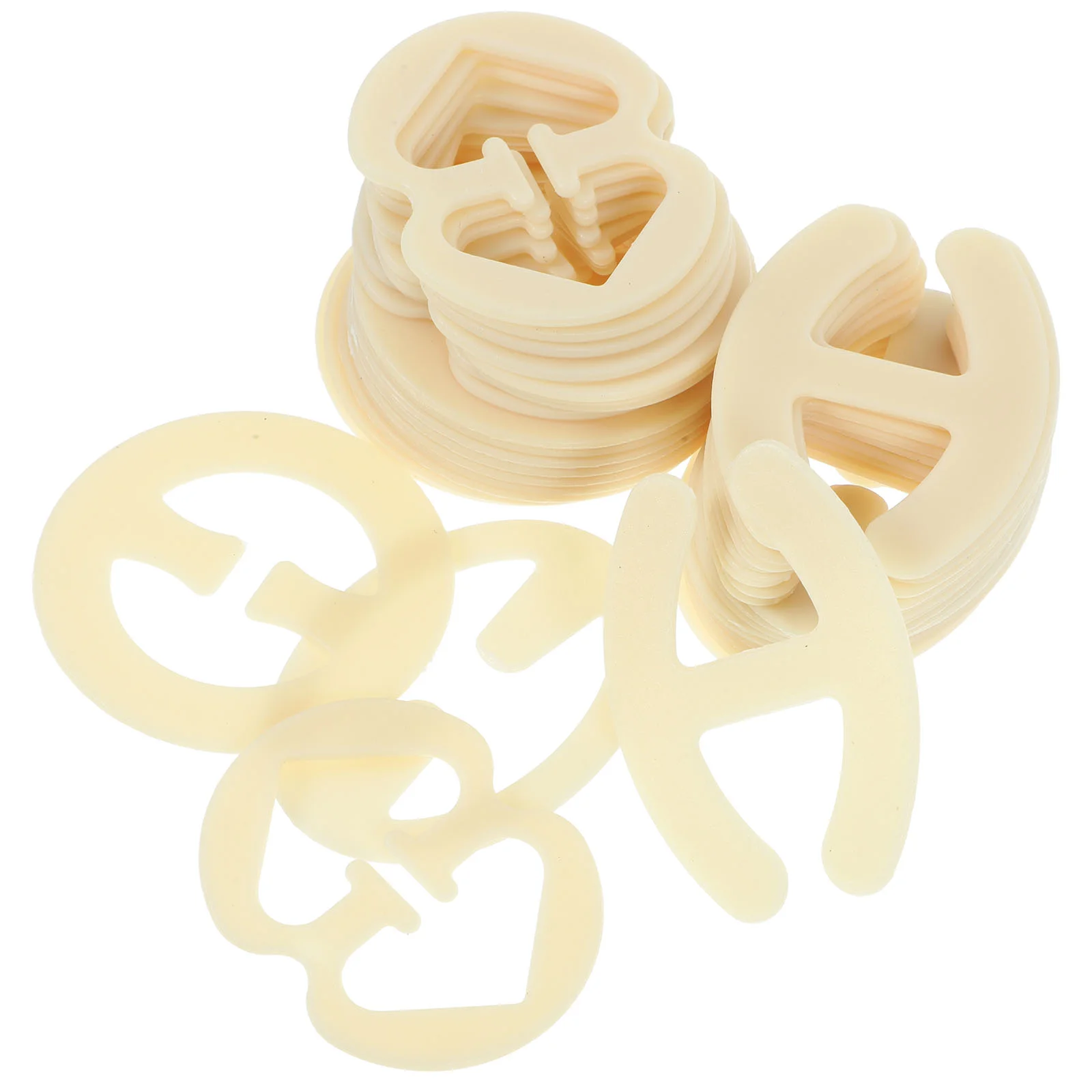 

40pcs Cross Back Clips Women Straps Holder Snaps Girl Clips for Back